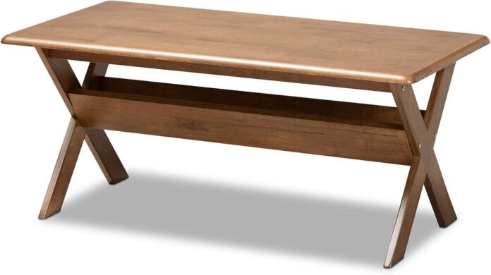 Discovering Style and Function: Our Take on Baxton Studio’s Brown Coffee Table