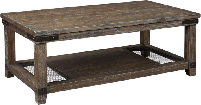 Why We Love the Ashley Danell Ridge Rustic Coffee Table