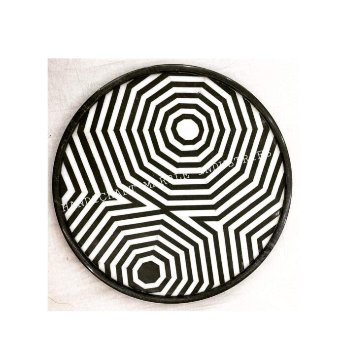 Why We Love This 27″ Handmade Marble Table Top Design