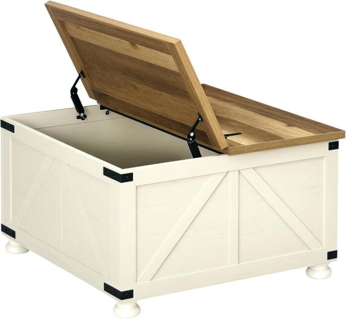 Discovering Our Perfect Blend: HOMCOM Farmhouse Flip-Top Table Review