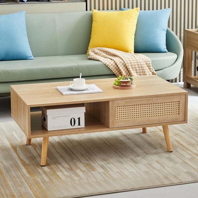 Our Take on the Mid Century Modern Coffee Table with Storage