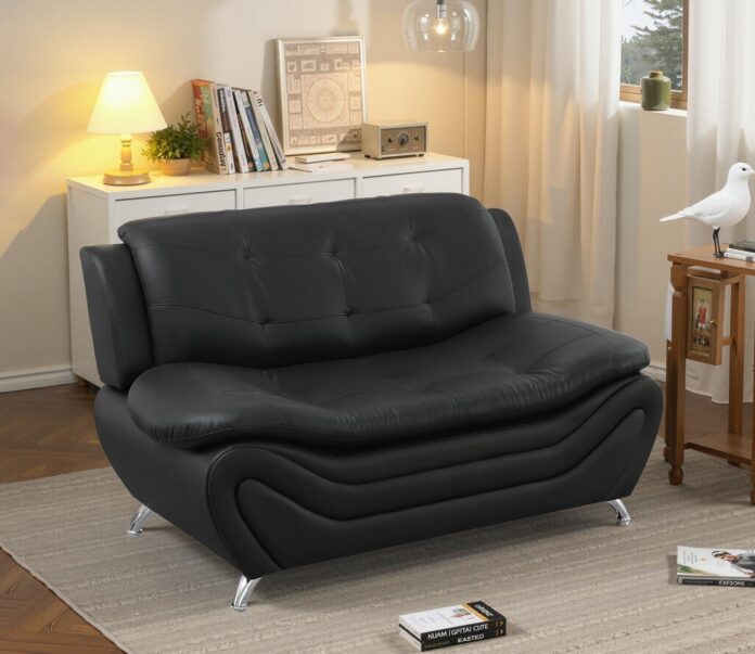 Our Take on the Modern 3-Piece Faux Leather Sectional Sofa Set