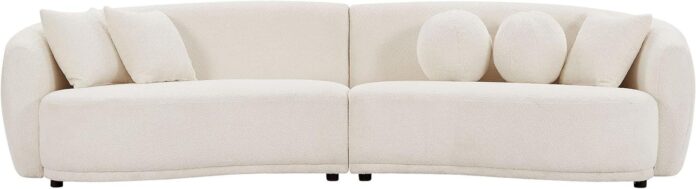 Our Honest Take on the Soft Teddy Fabric Sectional Couch Set