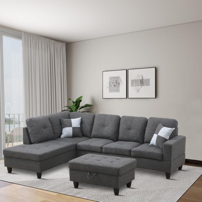 Our Honest Take on the LostCat 103 Linen Sectional Sofa with Storage