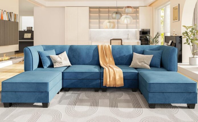 how-we-loved-the-shintenchi-velvet-modular-sectional-sofa.jpg How We Loved the Shintenchi Velvet Modular Sectional Sofa