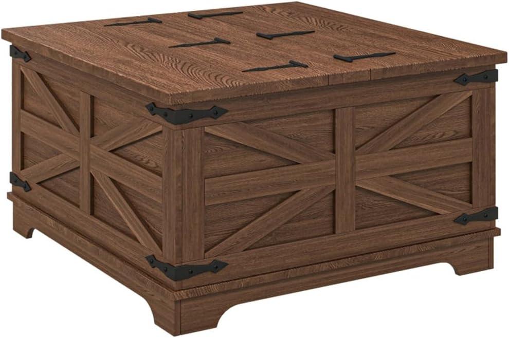 Our ⁤Review: Rustic Charm &‌ Smart Storage in i-POOK Farmhouse ⁤Table
