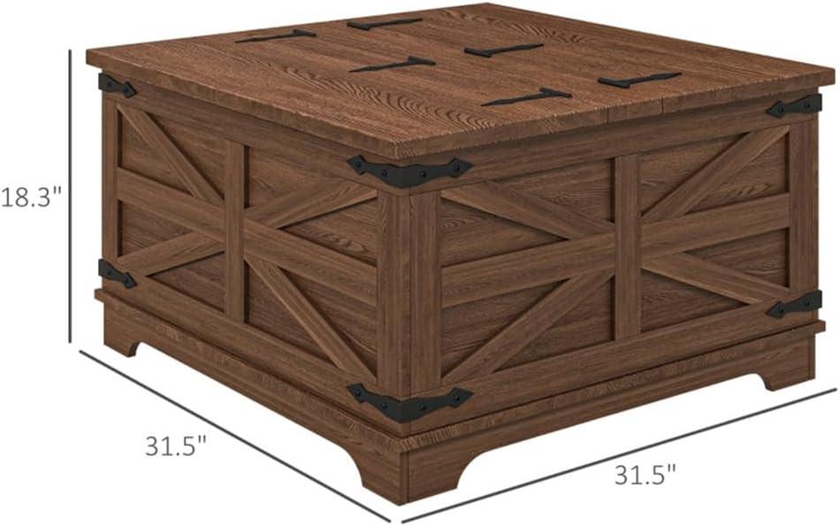 Our ⁤Review:‌ Rustic Charm & Smart Storage ⁣in i-POOK Farmhouse Table