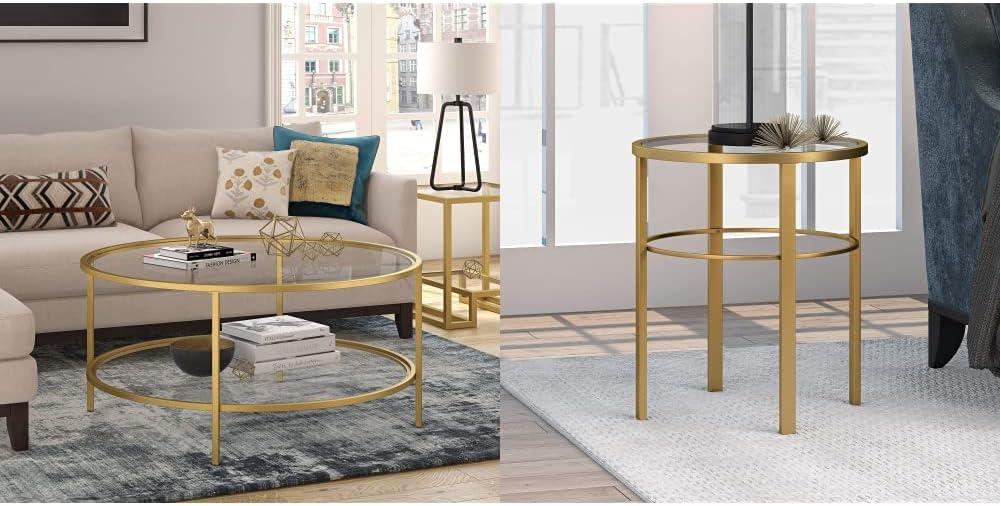Why‌ we Love the Henn&Hart Brass Coffee & Side ⁤Table Duo