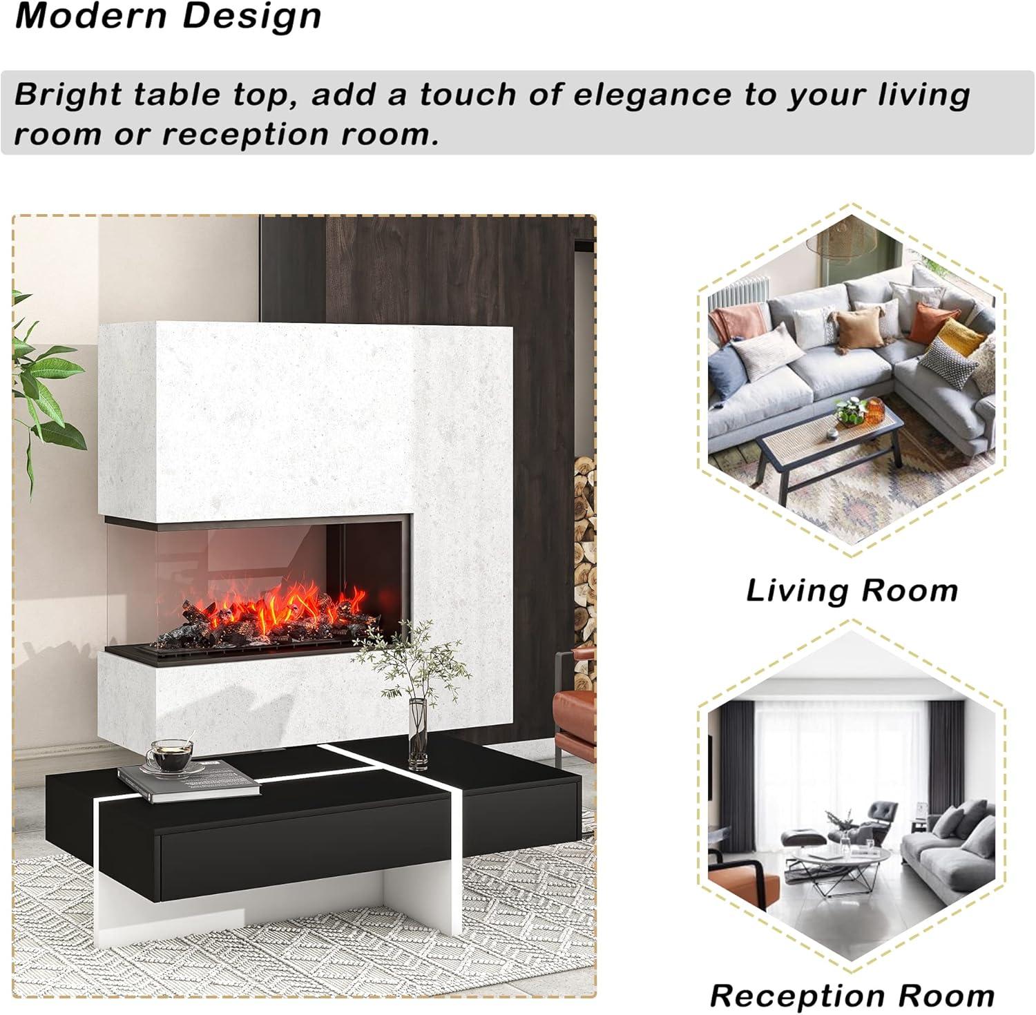 Our Take ​on the Harper & Bright High Gloss Coffee Table with Storage