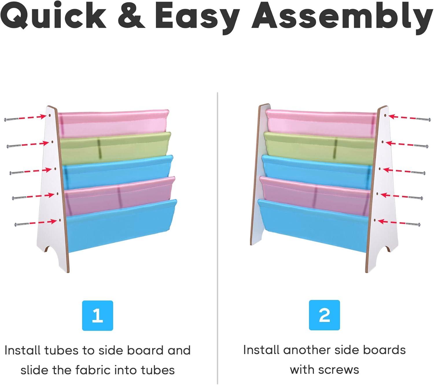 Our Take on Yescom's Wood Kids Book‌ Shelf: Cute, Light ‌& Easy