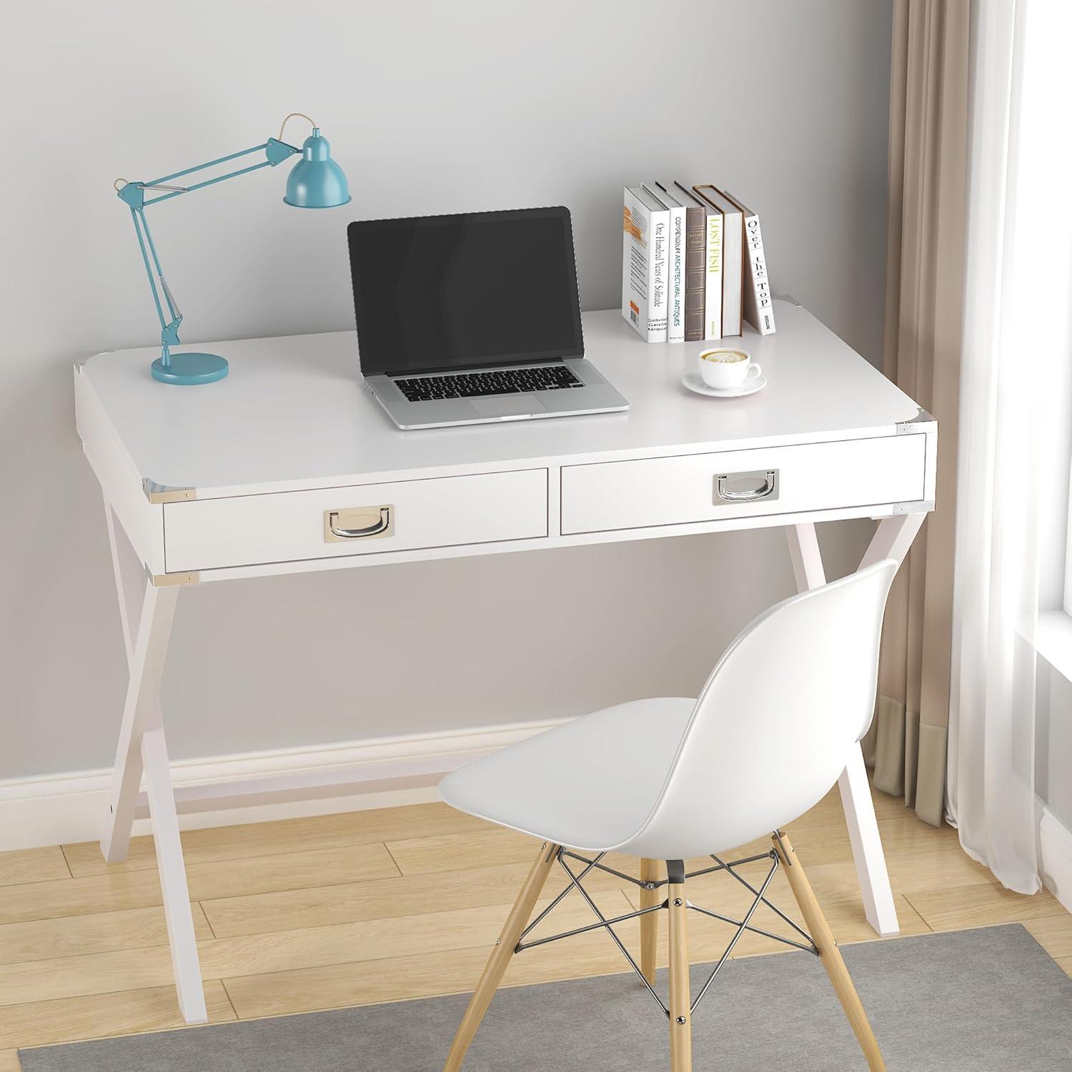 Why We Love the Bellemave White Desk: Space, Style, & Storage