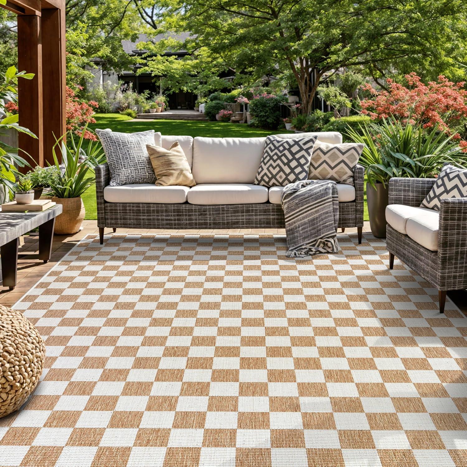 Why ⁢We ⁣love the Rugshop Checkered Indoor/Outdoor 5'x7' Rug