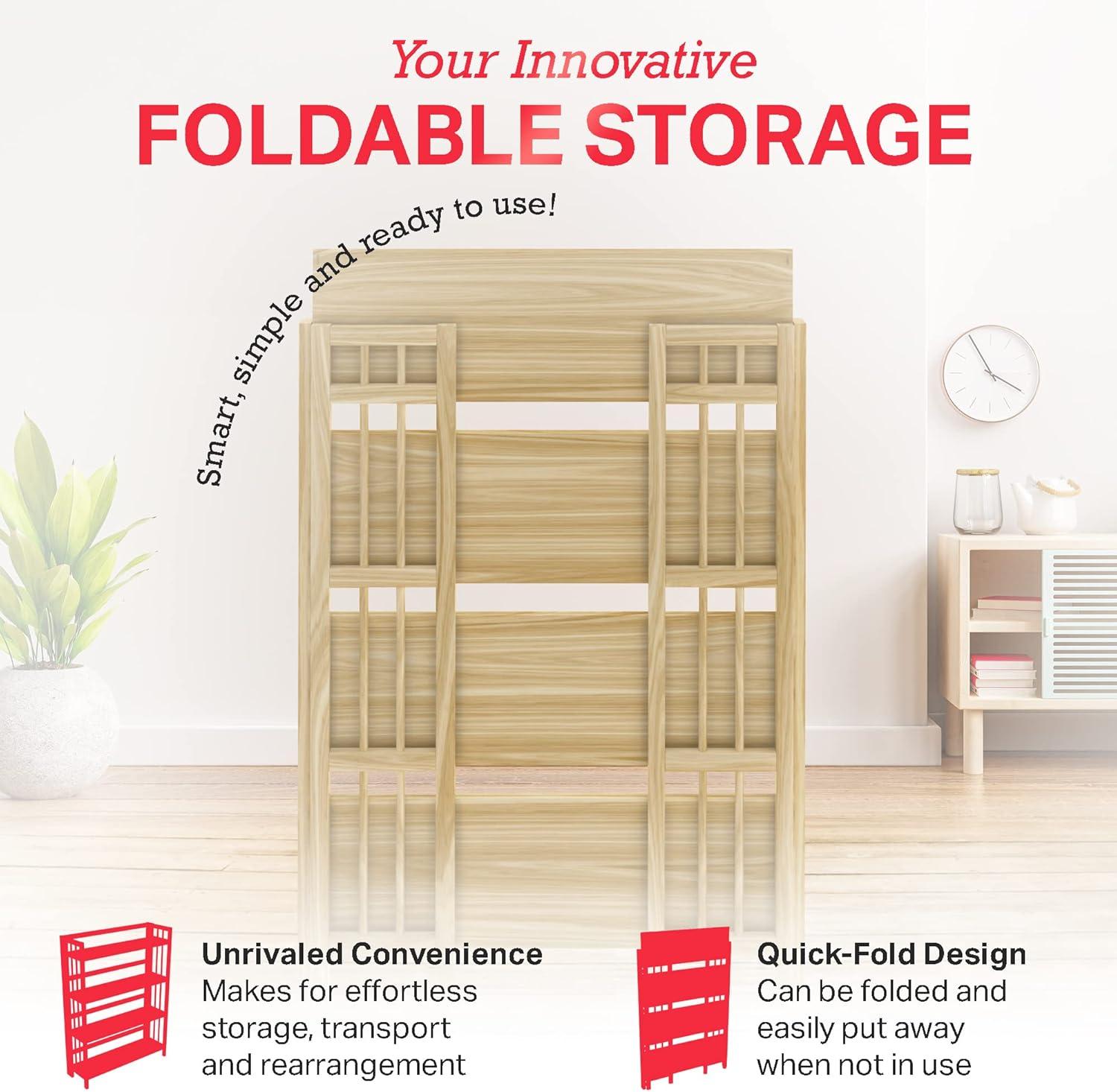 How We Transformed Our Space with Stony Edge's foldable Bookshelf