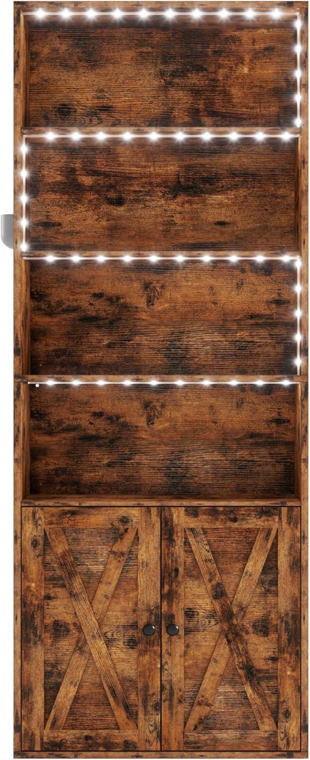How We Brightened⁢ Our Space with IRONCK's Tall LED Bookcase