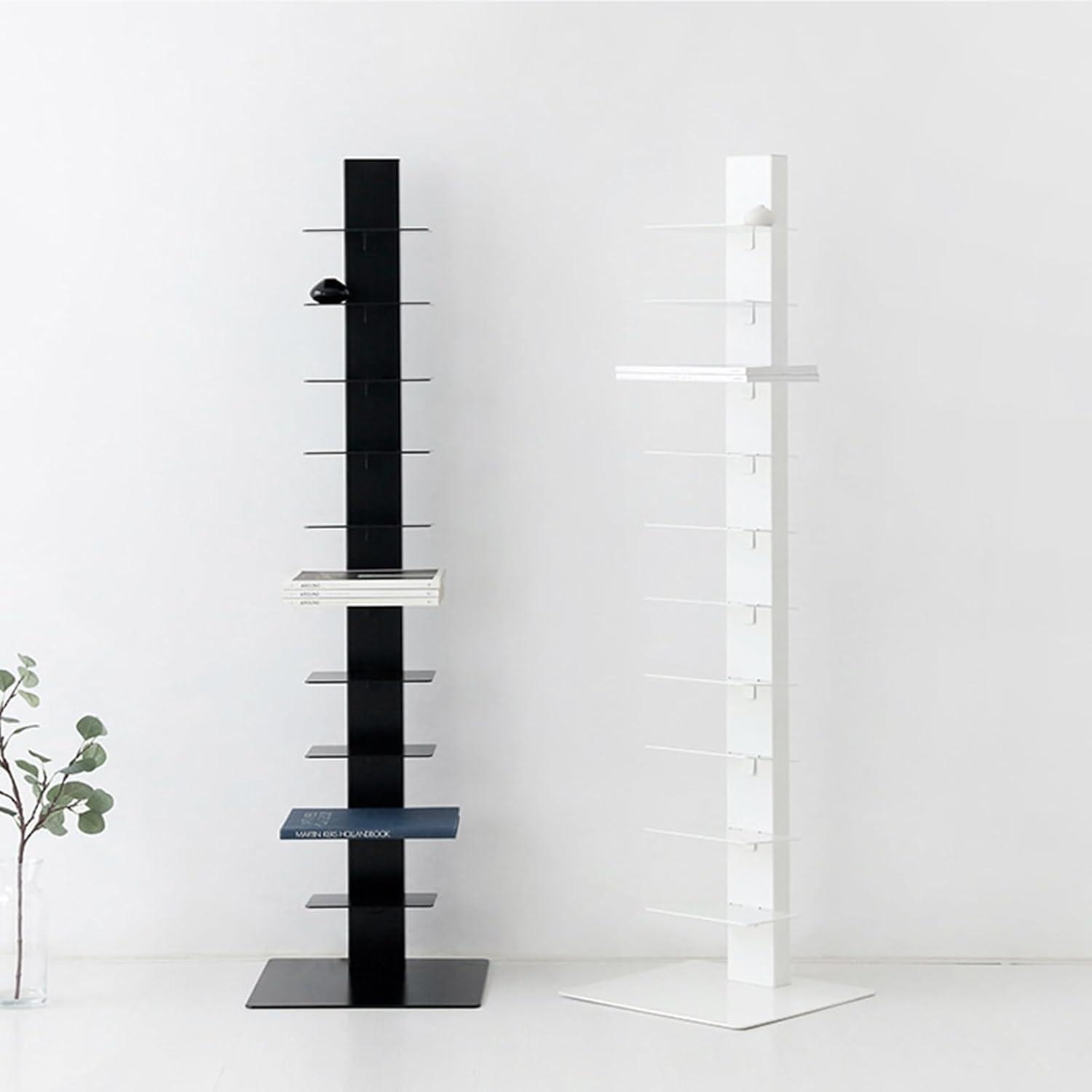 How We Organized with the Tall Metal Bookshelf: Space & Style