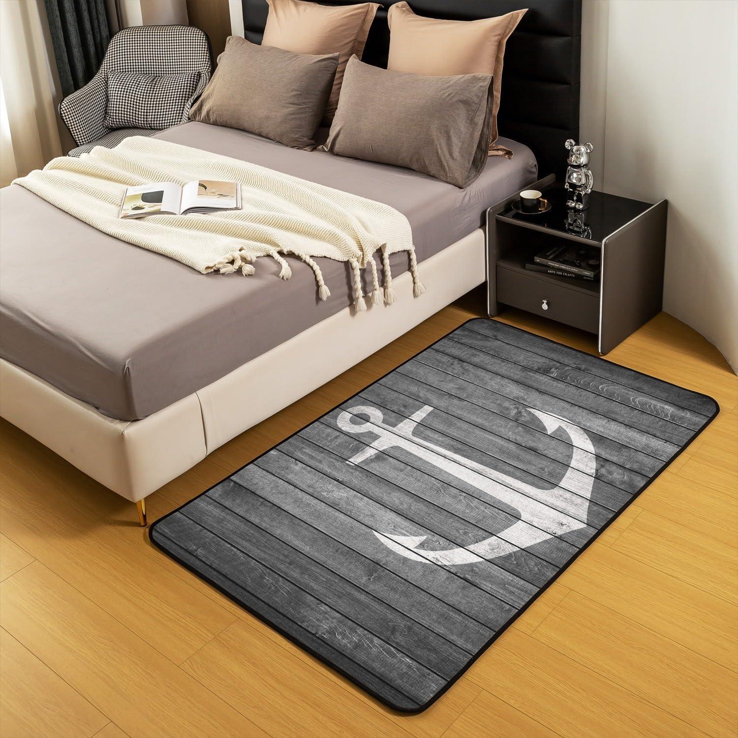 Our Honest Take on the Anchor⁤ Decor Nautical Rug for ⁢Kids' Rooms