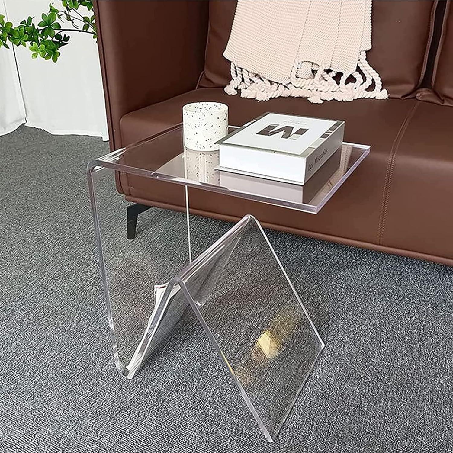 Our Clear Acrylic Coffee Table Review: Minimalist &​ Multipurpose Charm