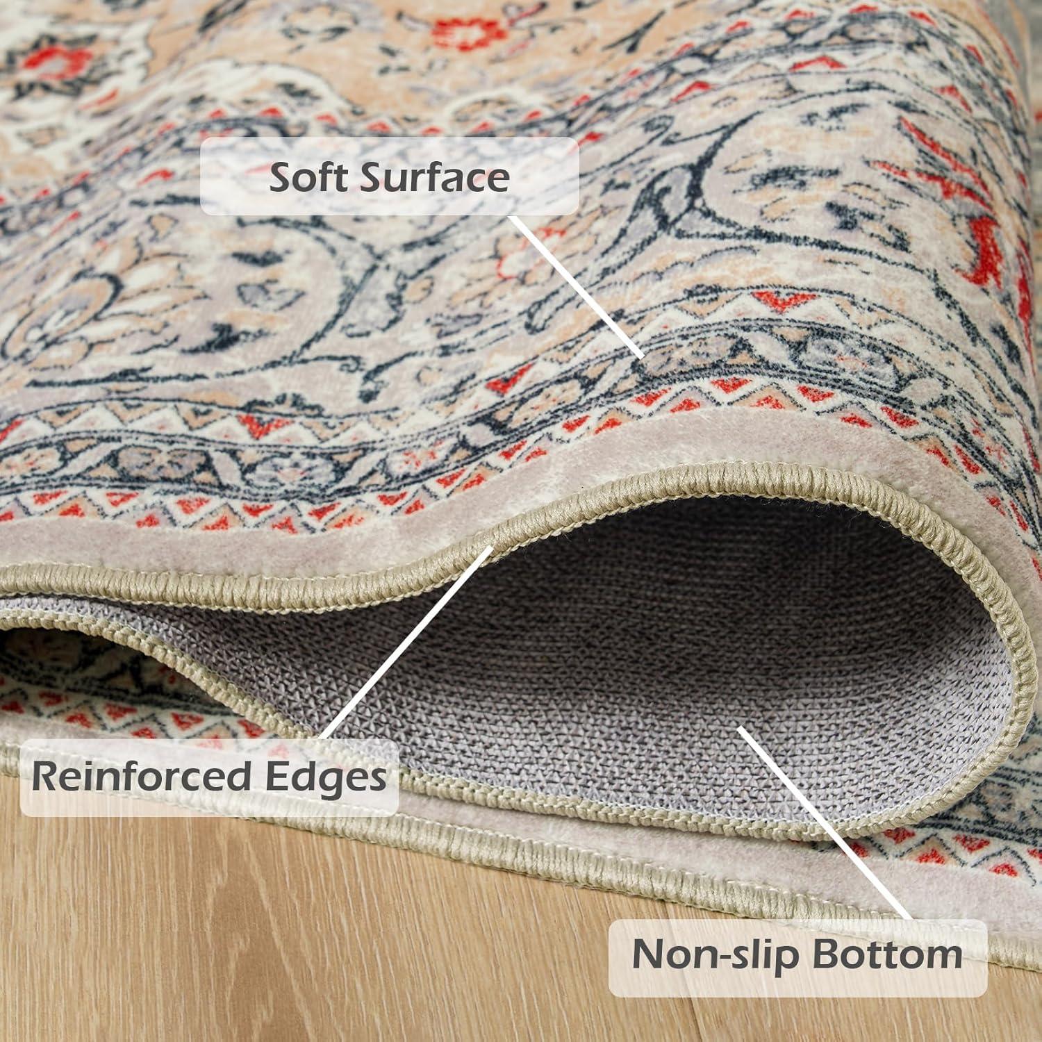 Our Honest Take: Goideal's Washable Beige Rug for Every Room