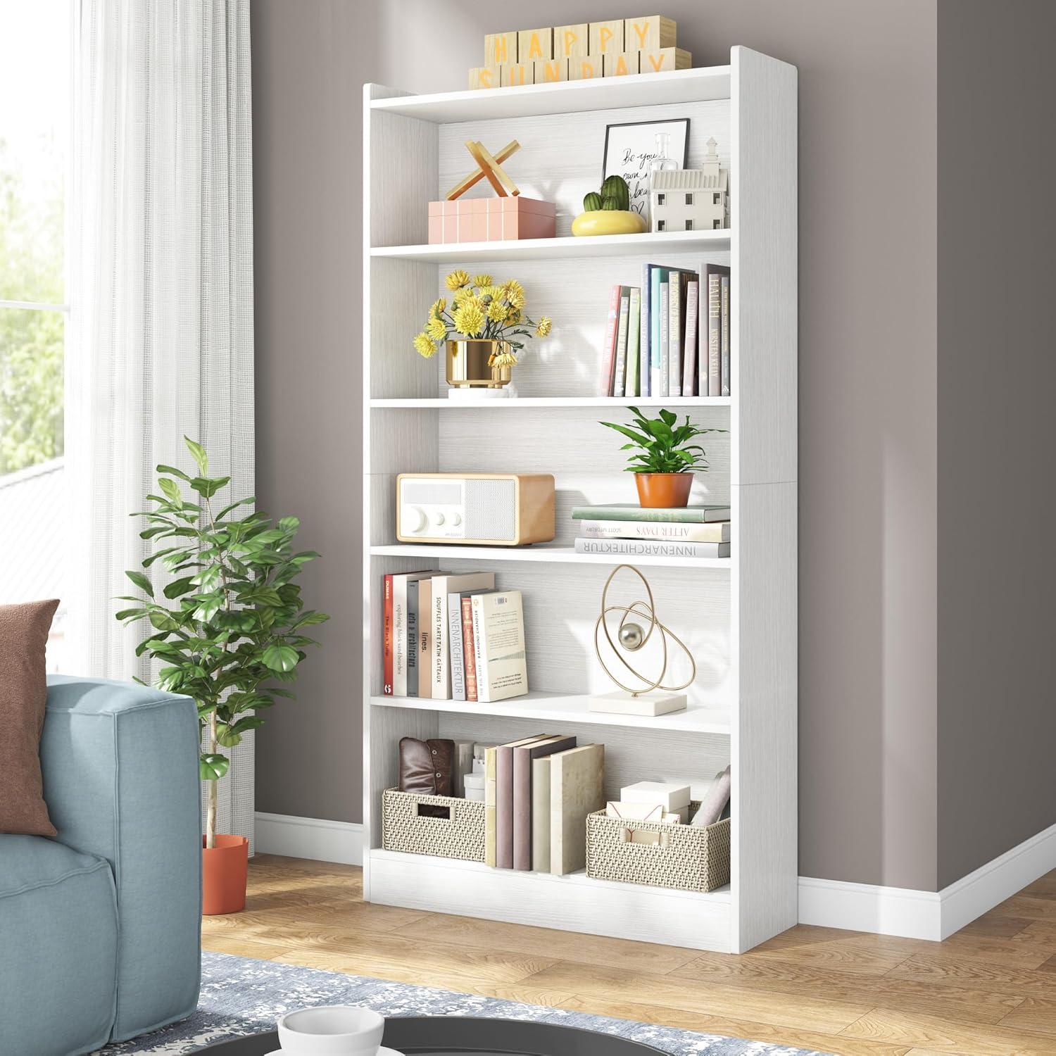 How We Organized Our ⁤Space with Tribesigns' Sturdy 6-Tier bookcase