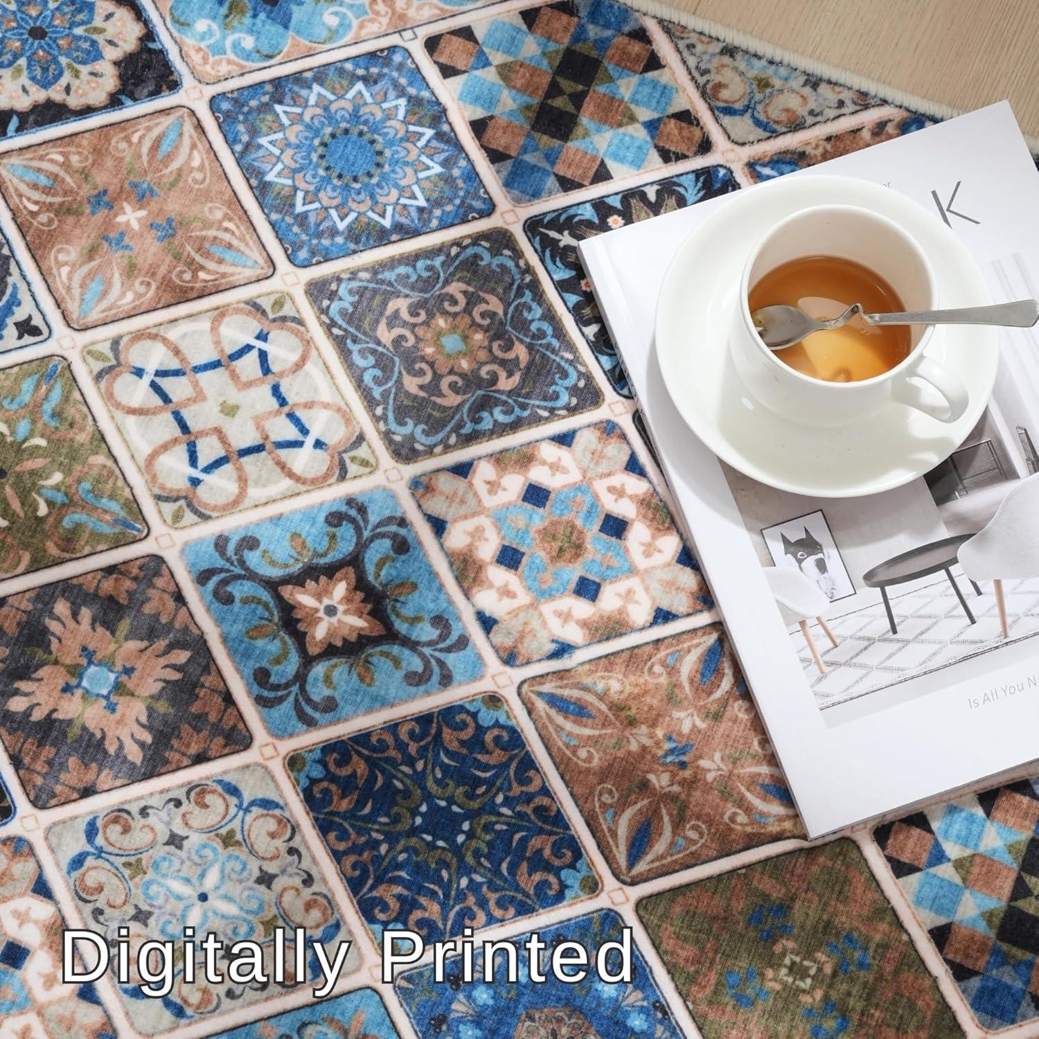 How Our Washable Boho Rug Stands Up to Kids, Pets & life