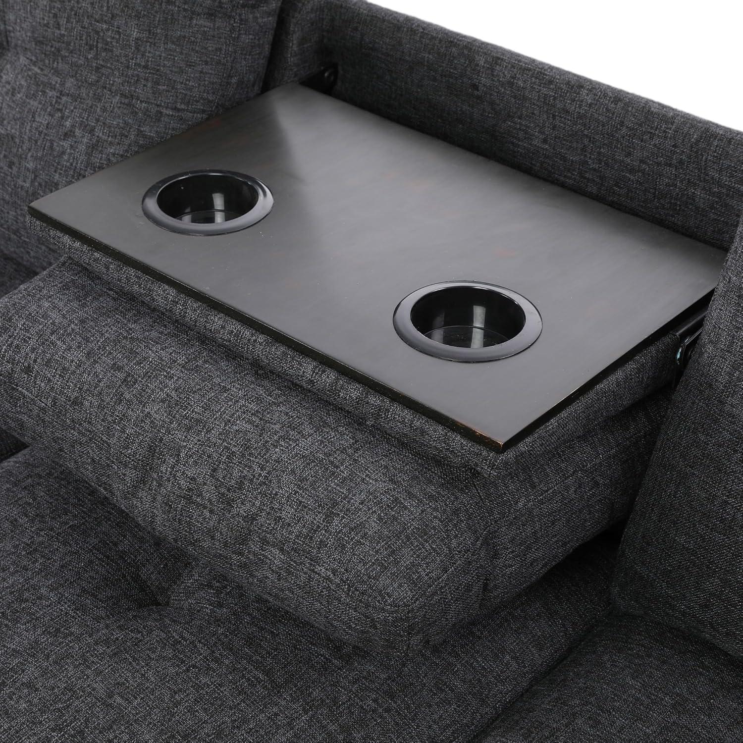 Our Take on the Modern Linen‌ Sectional Sofa with Storage &‍ Cup Holders
