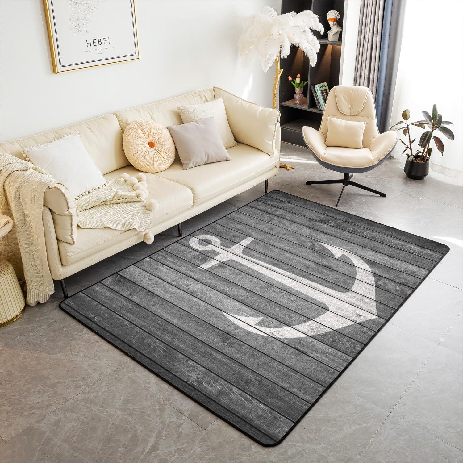 our Honest Take on the Anchor Decor Nautical Rug for Kids' Rooms