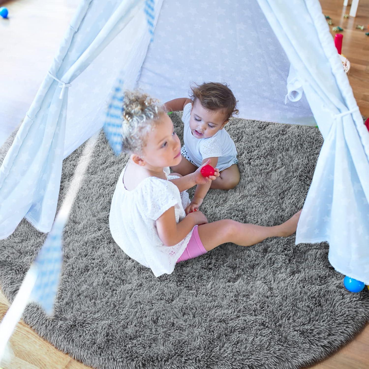 Why We Love Our LOCHAS Super ⁤Soft Fluffy Kids' Round Rug