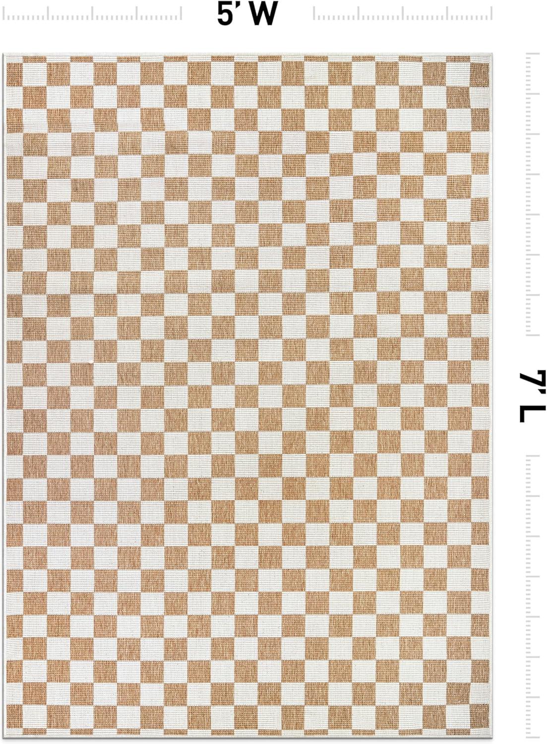 Why⁤ We ⁢Love the Rugshop Checkered Indoor/Outdoor 5'x7' Rug
