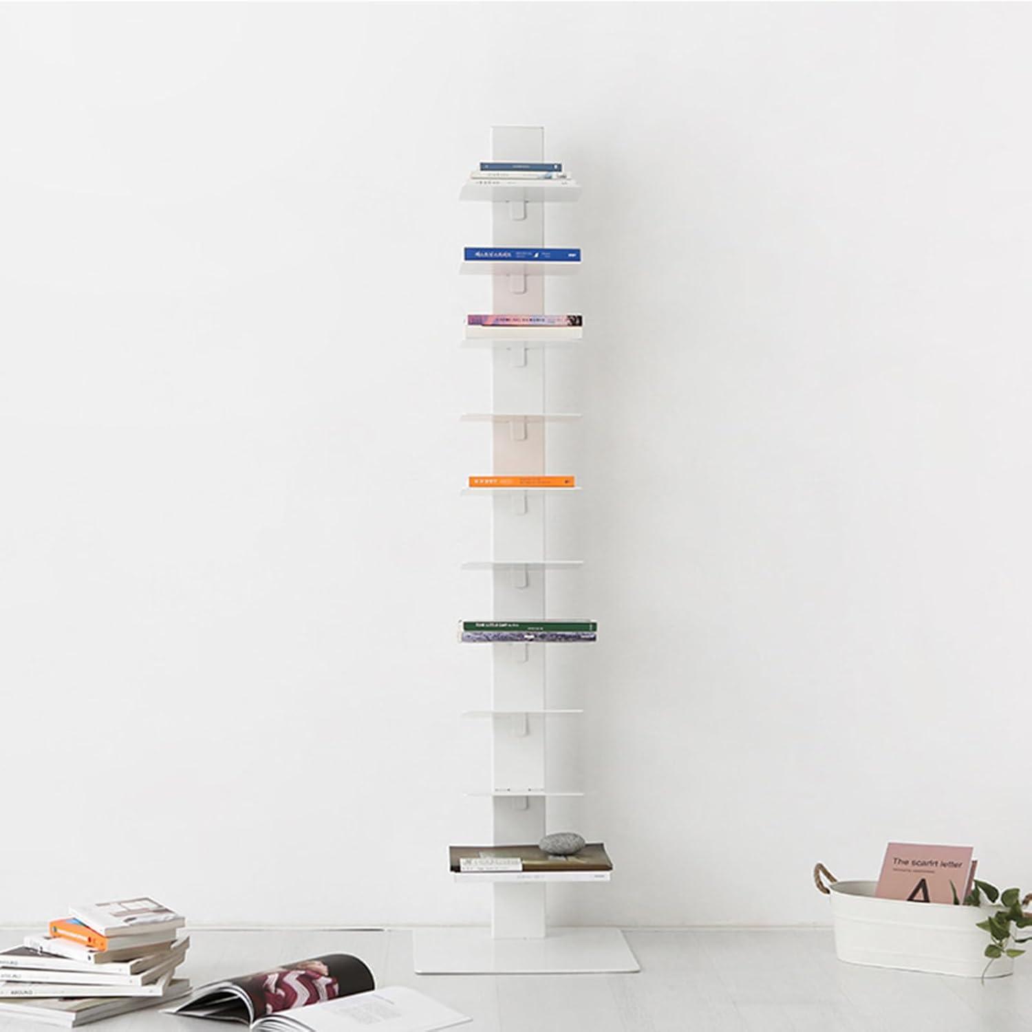 how We Organized with the Tall Metal Bookshelf: Space & Style