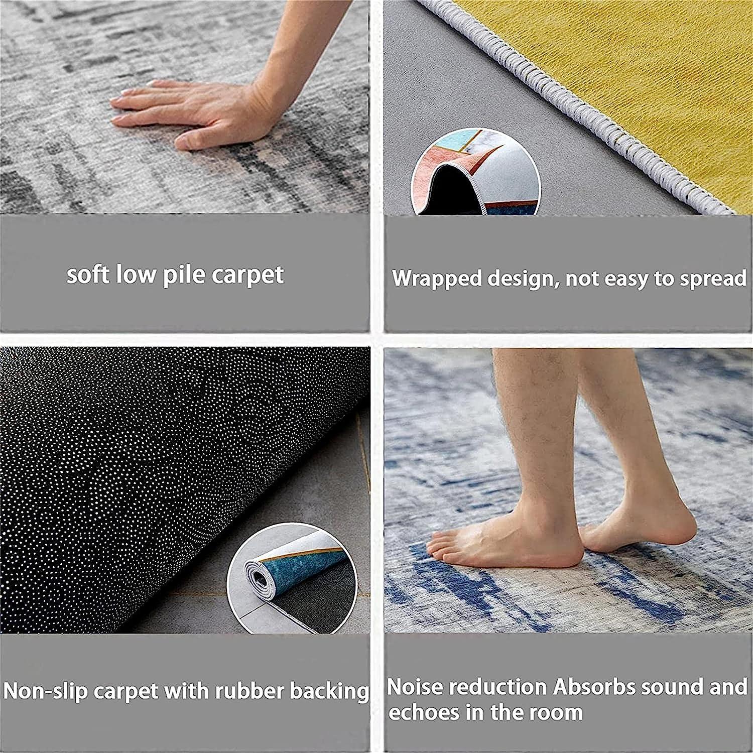 Our Take on the Mysterious Black & White‍ Tiger Rug - Stylish & Stable