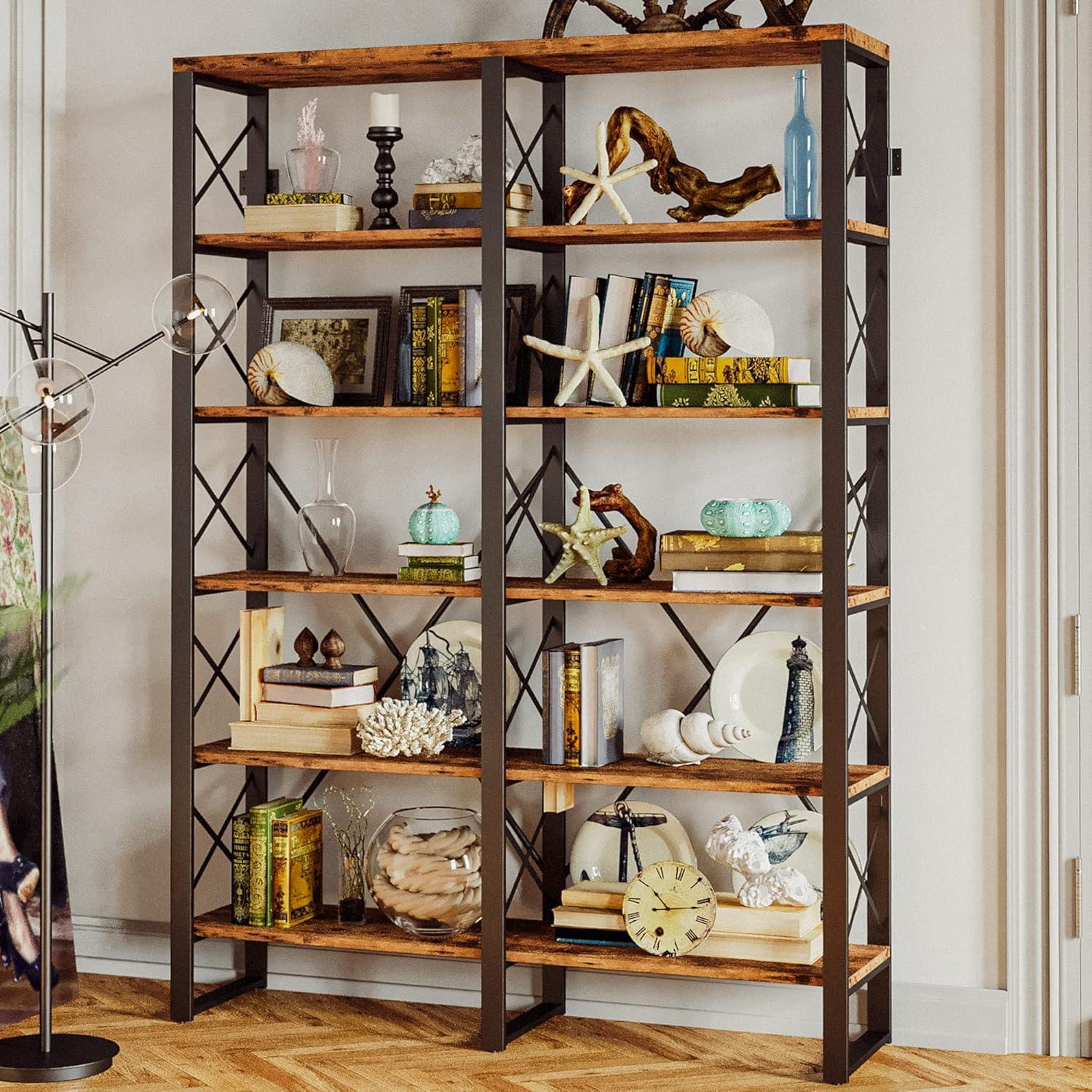Our Take on the IRONCK 6-Tier⁢ Industrial‌ Bookshelf's strength & Style