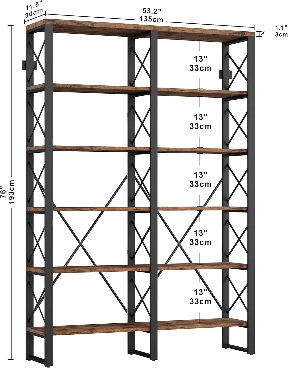 Our Take⁢ on the⁣ IRONCK 6-Tier ⁢Industrial Bookshelf's Strength &‌ Style