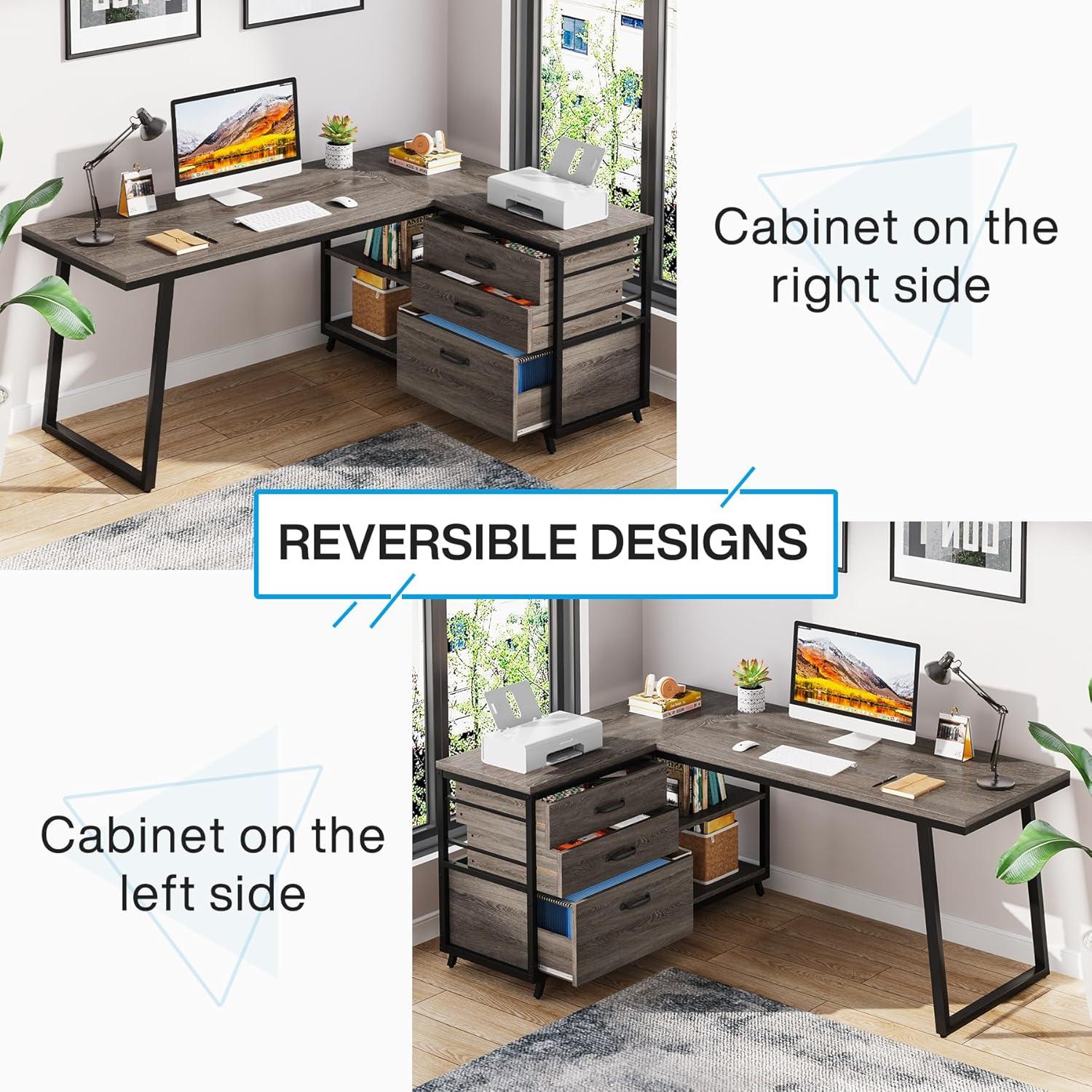How‍ We‍ Made the Most of ⁢Small Space with Tribesigns' L-Shaped Desk