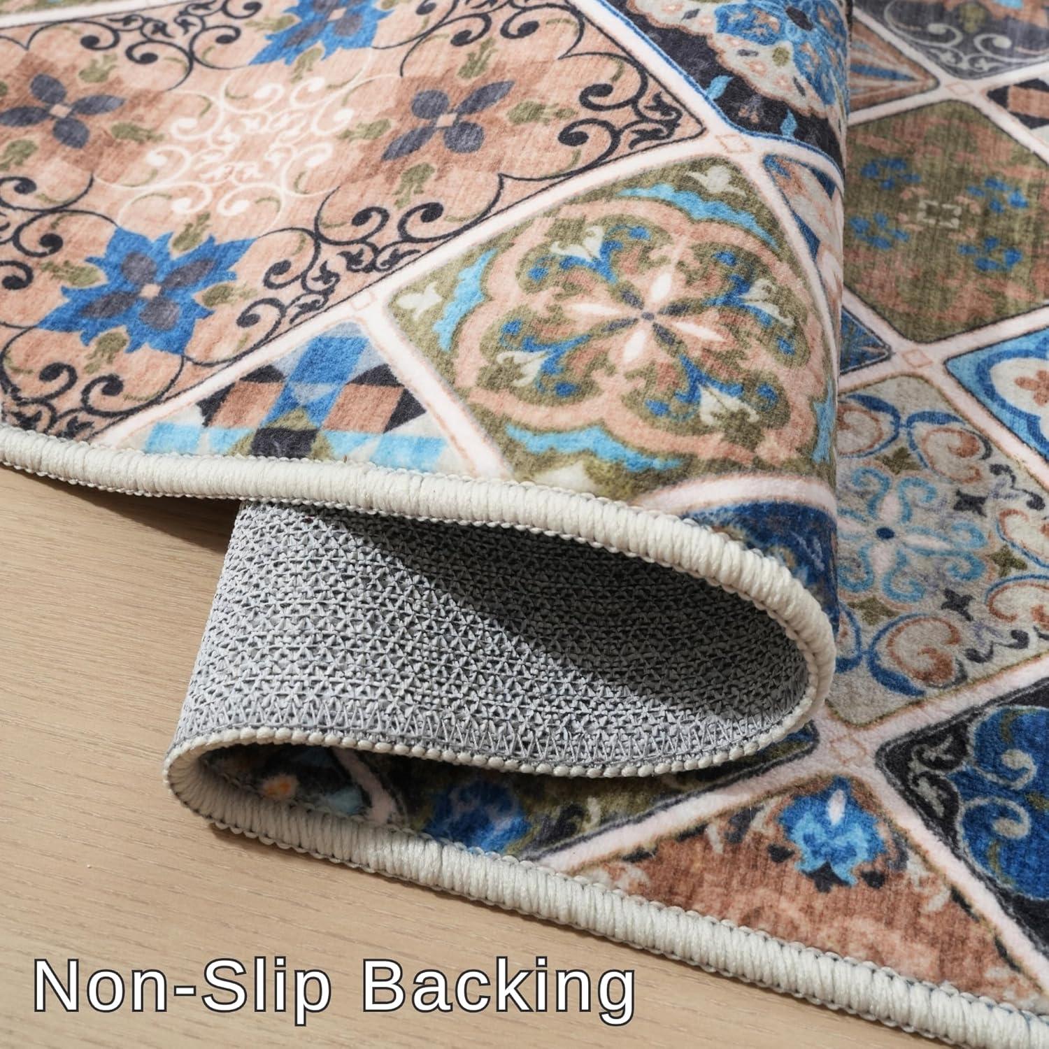 How Our Washable Boho Rug stands Up to Kids, Pets & Life