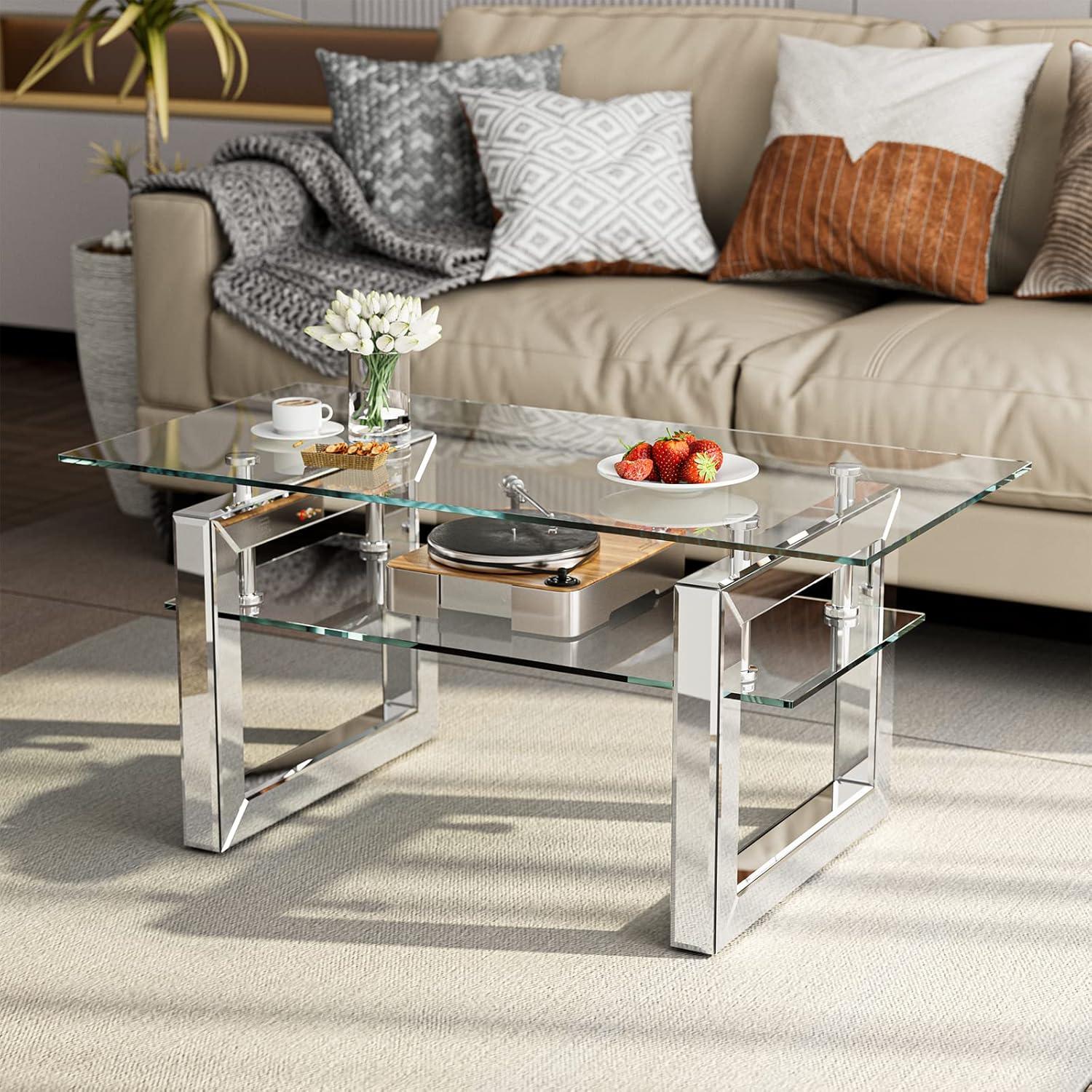Our ​Honest Take on the ⁤IKIFLY Glass Coffee‌ Table: Stylish & Practical