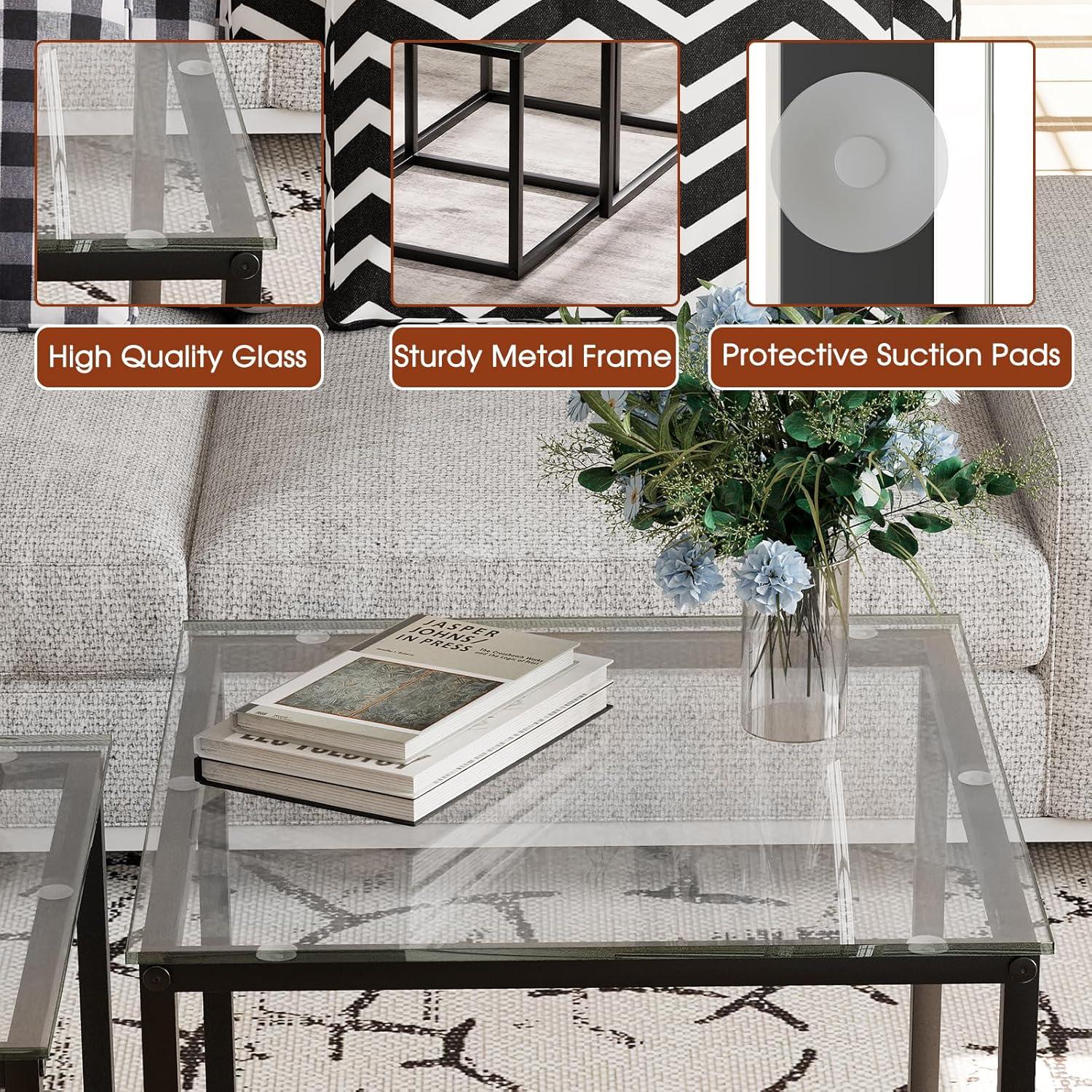 Our Take on the VILAWLENCE Nesting Coffee Tables: Stylish & Sturdy