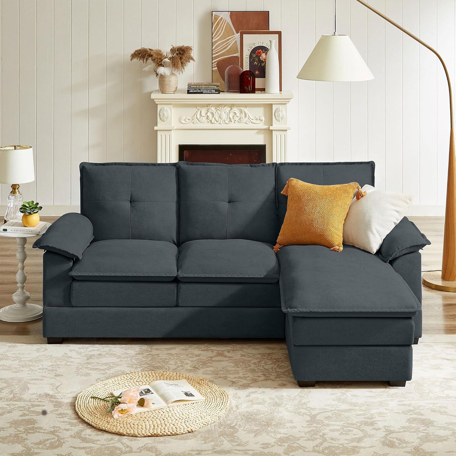 Why Our Living Room loves the Cloud Couch Sectional's Cozy Design