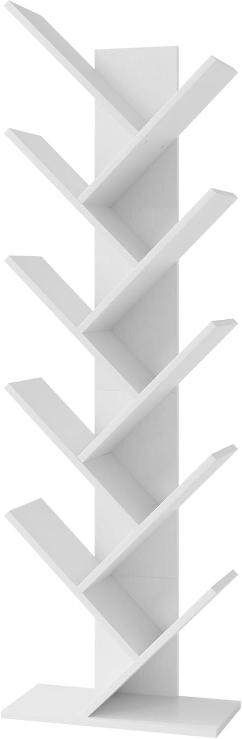 How⁣ We Loved the Hoctieon 10-Tier Tree Bookshelf's Space-Saving Design