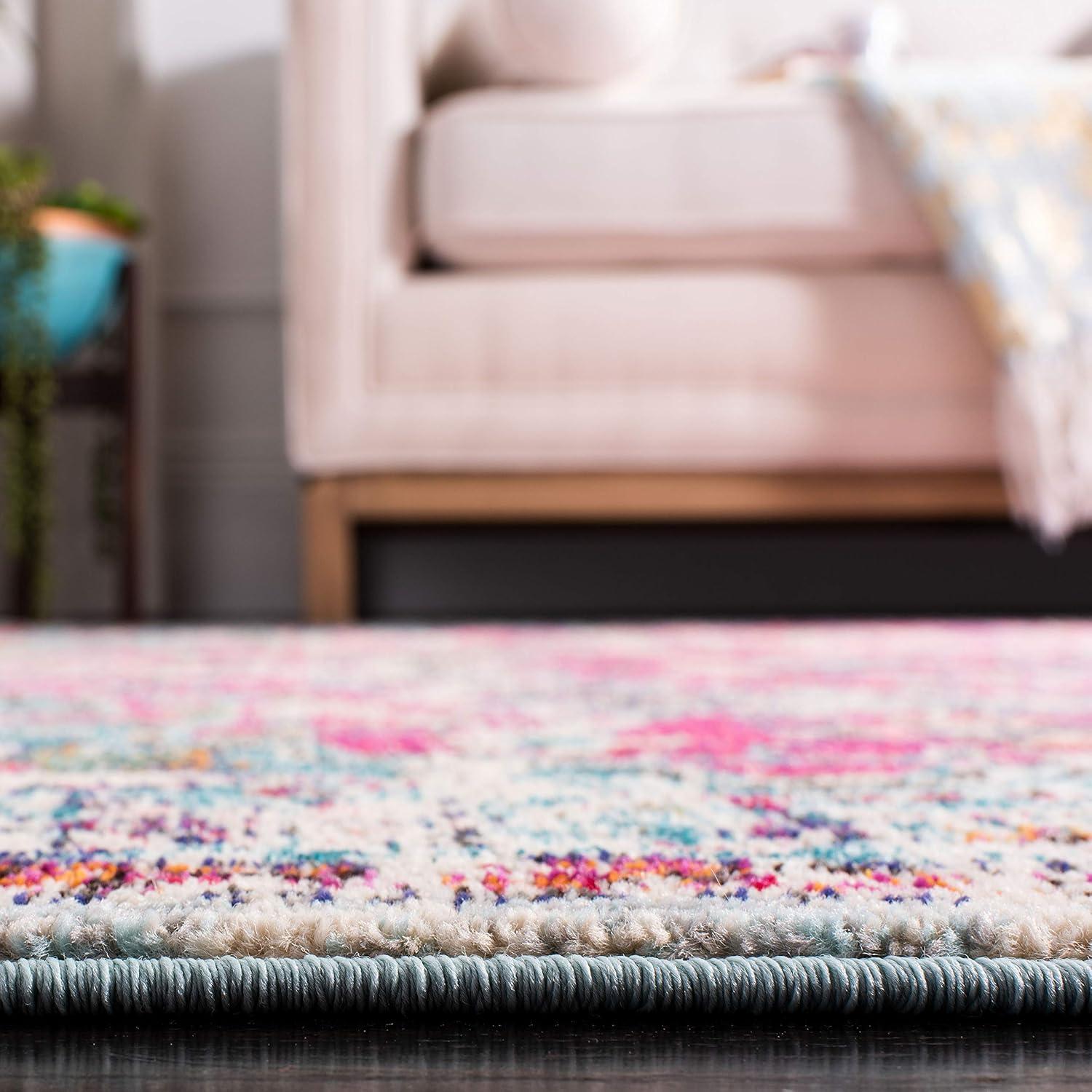 How⁤ We Transformed ⁣Our Space with lahome's Teal Abstract Rug