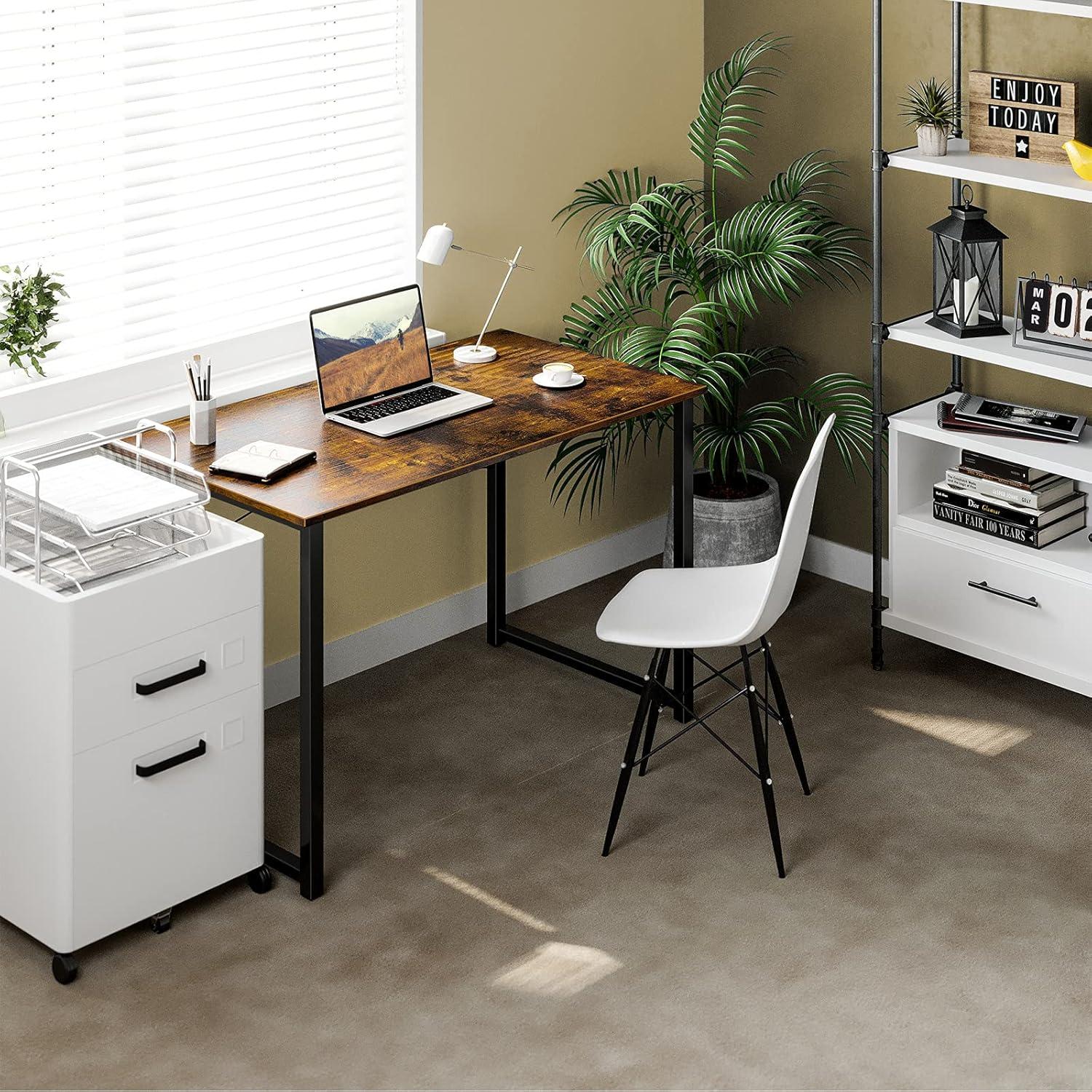 How We Made the Most of Small Spaces with ODK's Rustic Desk