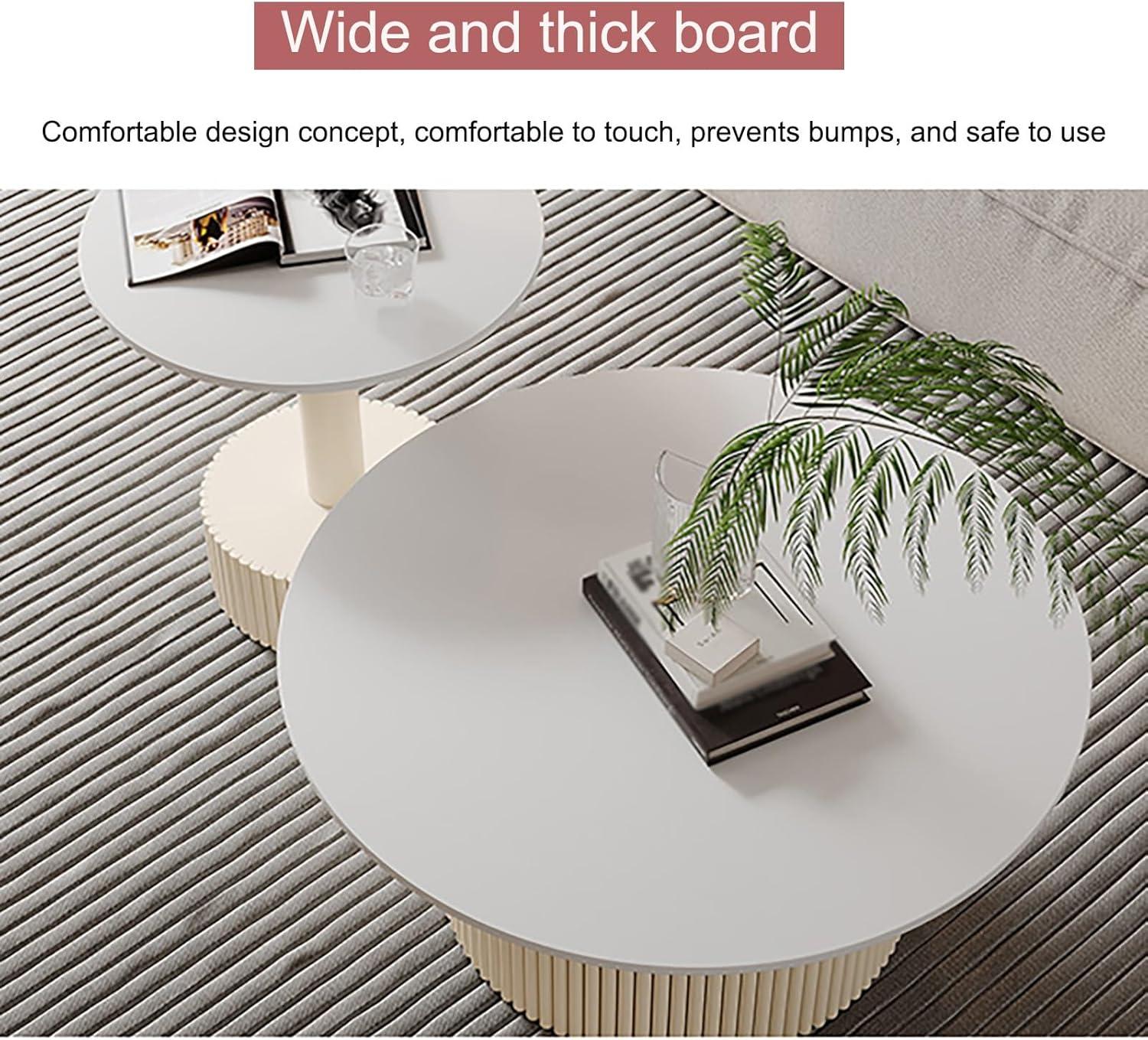 How We Transformed Our Space with SKINII's Modern Coffee Table Set