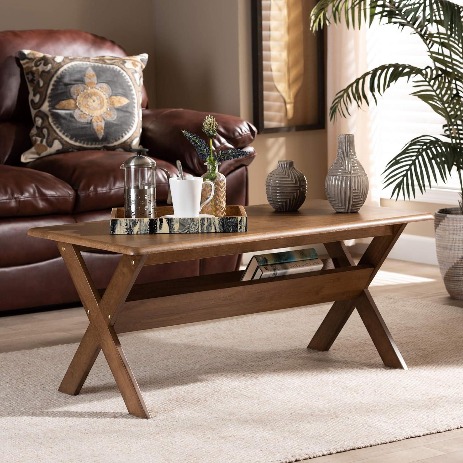 Discovering Style and⁣ Function: Our Take on Baxton Studio's Brown coffee Table
