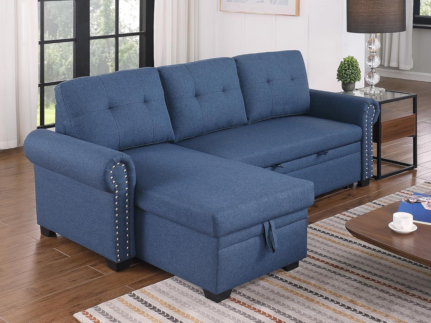 How we Loved ⁣the BEEY L-Shaped Couch with ⁤Storage & ​Bed