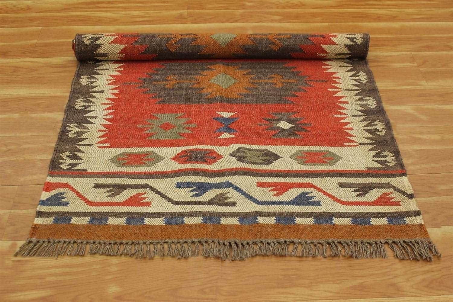 Our​ Honest Take on the 8x10 Kilim Wool Jute Rug: Stylish & Durable