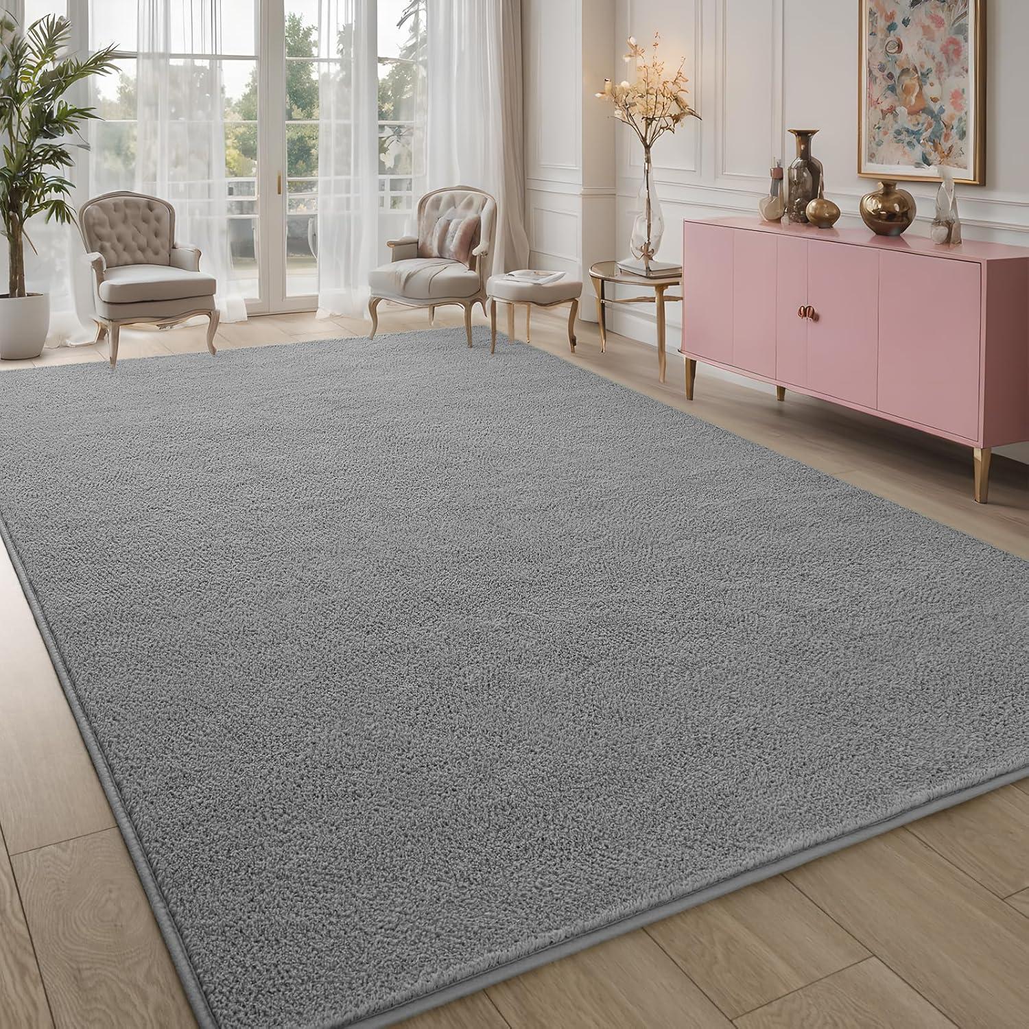 Why We Love Pettop's Plush Grey memory-Foam ⁢Area Rug