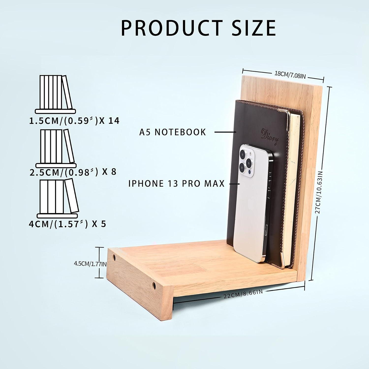 Why We‌ Love Our rubber Wood⁣ Mini bookcase: ⁣Stylish & Sturdy Storage