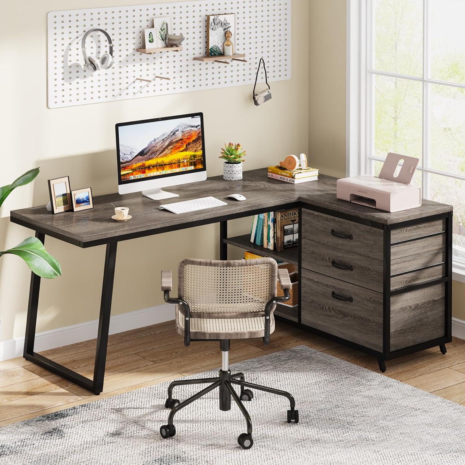 How We Made ⁢the Most of‍ Small space⁣ with‍ Tribesigns'⁣ L-Shaped Desk