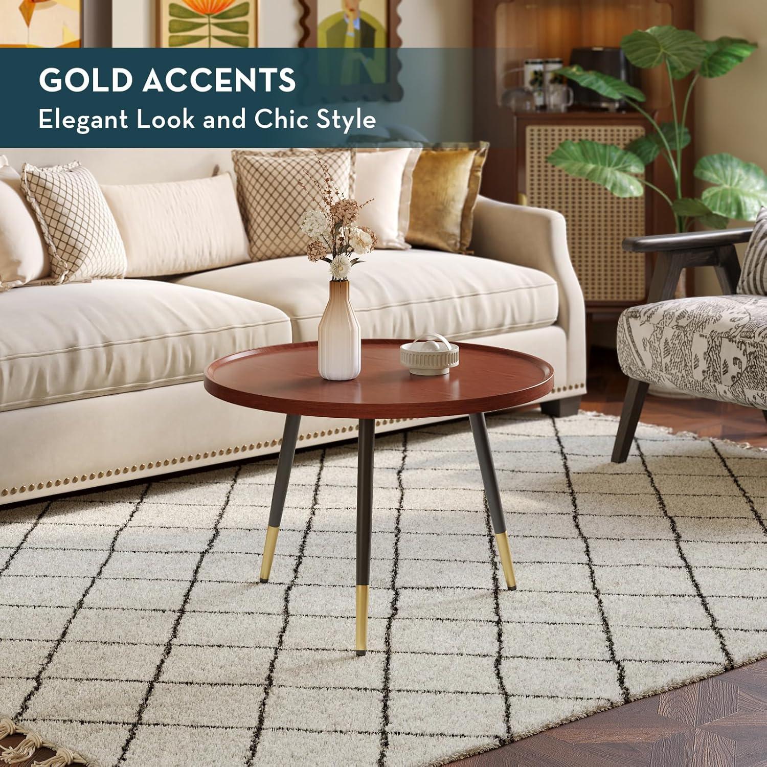 Our Take on the SAYGOER⁣ Round Coffee Table: Stylish,Sturdy⁢ & Simple
