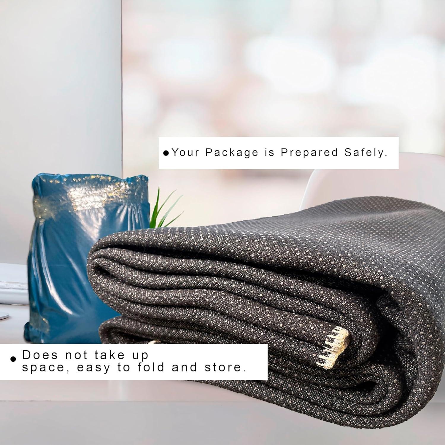 Why We Love Our HomeNette Blue Rug: Stylish, Safe & Washable