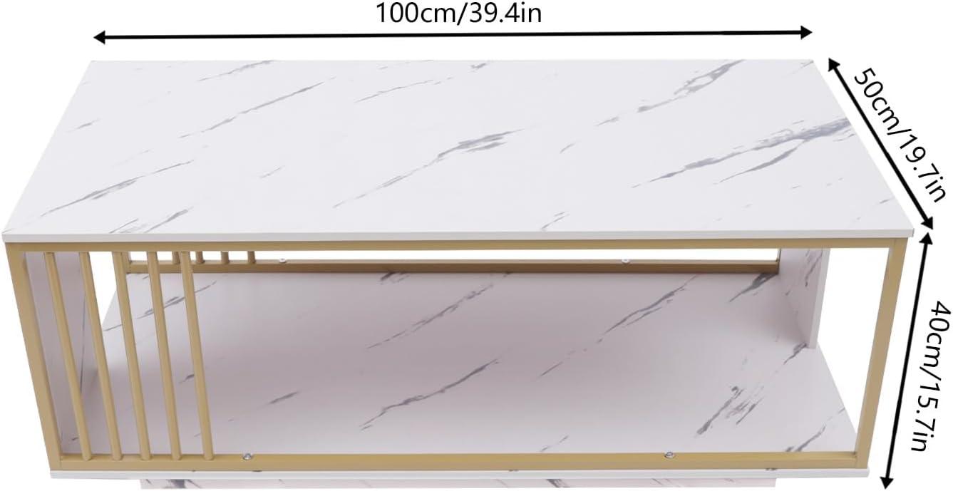 Why ‍We Love Our Modern White ⁤Gold⁤ Coffee Table: Sleek & Sturdy